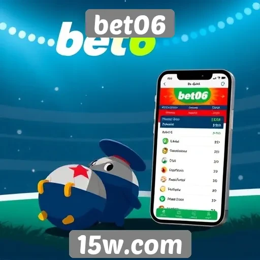 Apostas móveis no bet06 e sua popularidade